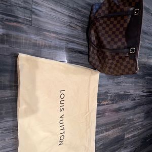 pre-owned Damier Ebène Westminster GM tote